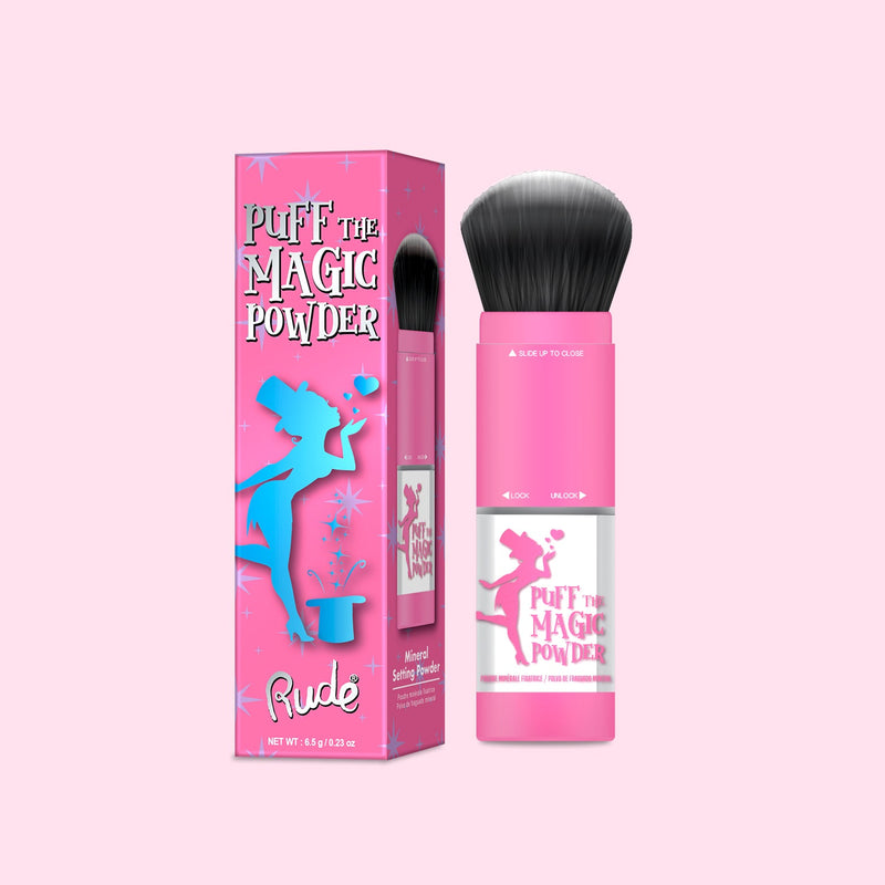 Rude Cosmetics Puff the Magic Powder Powder Lavender Blush Translucent