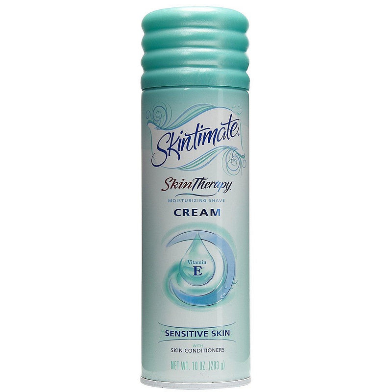 Skintimate Skintimate Sensitive Skin Moisturizing Shave Cream 10 Oz Shaving & Grooming Dark Gray