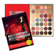 Rude Cosmetics Rudementary Speyeshadows 35 Eyeshadow Palette - Book 7 Eyeshadow Palettes Black Rudementary Speyeshadows