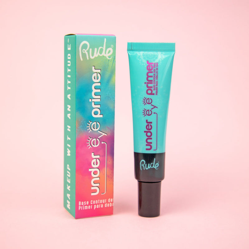 Rude Cosmetics Under Eye Primer Paper Display, 24pcs Wholesale Set Misty Rose