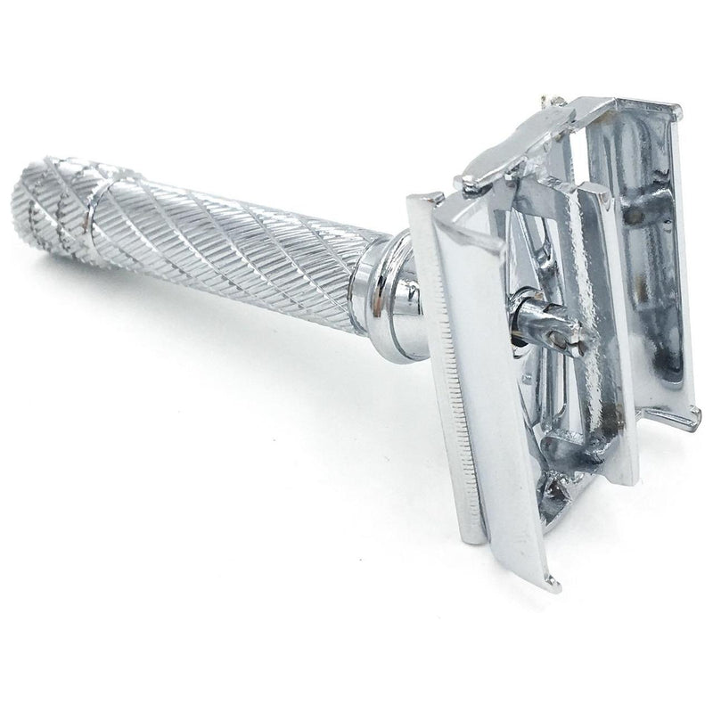Parker Parker 87R Short Handle Safety Razor Safety Razor Light Gray