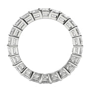 Bids.com Emerald Cut Lab Grown Diamond Eternity Ring in 14k White Gold (4 cttw FG/VS2) Rings White Smoke 4 / White Gold,4.5 / White Gold,5 / White Gold,5.5 / White Gold,6 / White Gold,6.5 / White Gold,7 / White Gold,7.5 / White Gold,8 / White Gold,8.5 / White Gold,9 / White Gold