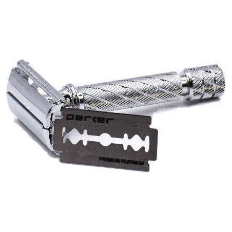 Parker Parker 87R Short Handle Safety Razor Safety Razor Gray