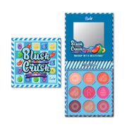 Rude Cosmetics Blush Crush 9 Color Blush Palette - Level Up Face White Smoke Level Up