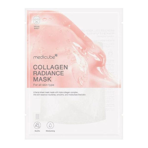 AsiaBeautyMall Medicube Collagen Lifting Mask Face Mask White Smoke
