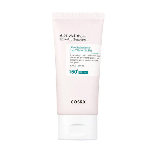 AsiaBeautyMall Cosrx Aloe 54.2 Aqua Tone-Up Sunscreen SPF50+ PA++++ Sunscreen White Smoke