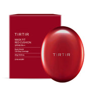 AsiaBeautyMall TIRTIR Mask Fit Red Cushion 21N Ivory Foundation Dark Red Full Size (18g),Mini (4.5g)