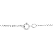 Bids.com .925 Sterling Silver Prong-Set Diamond Accent Starfish Pendant Necklace (I-J Color, I1-I2 Clarity) - Size 18" Necklaces White Smoke White.Sterling Silver / 18