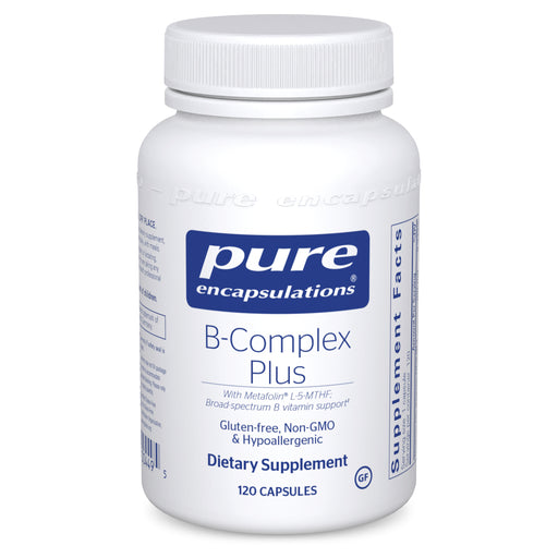 Pure Encapsulations Pure Encapsulations B-Complex Plus 120 Capsules Vitamins & Supplements White Smoke