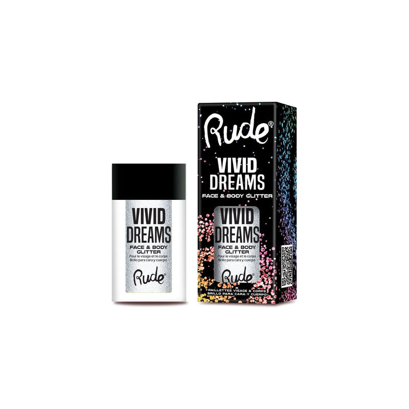 Rude Cosmetics Vivid Dreams Face & Body Glitter Loose Glitter & Pigments Black Parallel Universe