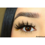 Rude Cosmetics Luxe 3D Lashes | Premium 3D Eyelashes False Lashes Tan Patience,Sacrifice,Miracle,Alertness,Endurance,Sharp,Ambitious,Commitment,Determined,Believe,Confidence,Courage,Dare To Dream,Excellence,Imagination,Inspiration