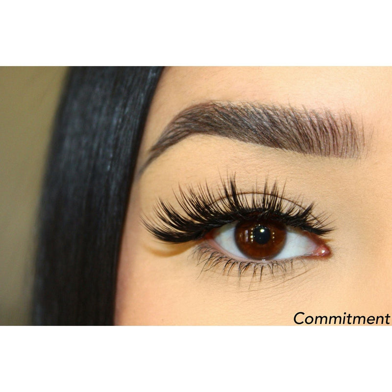 Rude Cosmetics Luxe 3D Lashes | Premium 3D Eyelashes False Lashes Tan Patience,Sacrifice,Miracle,Alertness,Endurance,Sharp,Ambitious,Commitment,Determined,Believe,Confidence,Courage,Dare To Dream,Excellence,Imagination,Inspiration