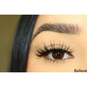 Rude Cosmetics Luxe 3D Lashes | Premium 3D Eyelashes False Lashes Tan Patience,Sacrifice,Miracle,Alertness,Endurance,Sharp,Ambitious,Commitment,Determined,Believe,Confidence,Courage,Dare To Dream,Excellence,Imagination,Inspiration