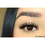 Rude Cosmetics Luxe 3D Lashes | Premium 3D Eyelashes False Lashes Tan Patience,Sacrifice,Miracle,Alertness,Endurance,Sharp,Ambitious,Commitment,Determined,Believe,Confidence,Courage,Dare To Dream,Excellence,Imagination,Inspiration