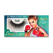 Rude Cosmetics Luxe 3D Lashes | Premium 3D Eyelashes False Lashes Sea Green Excellence