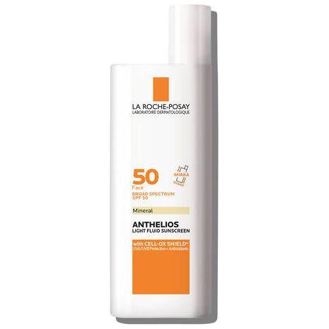 La Roche-Posay La Roche-Posay Anthelios 50 Mineral Ultra Light Sunscreen Fluid, SPF 50 - 1.7 fl oz bottle Sunscreen Beige
