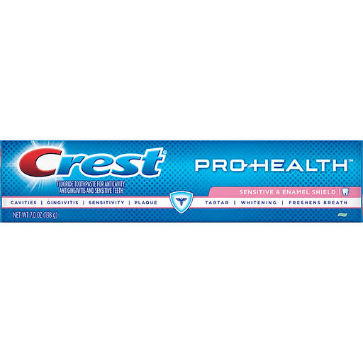 Crest Crest Pro-Health Sensitive And Enamel Shield Toothpaste Toothpaste Dark Cyan