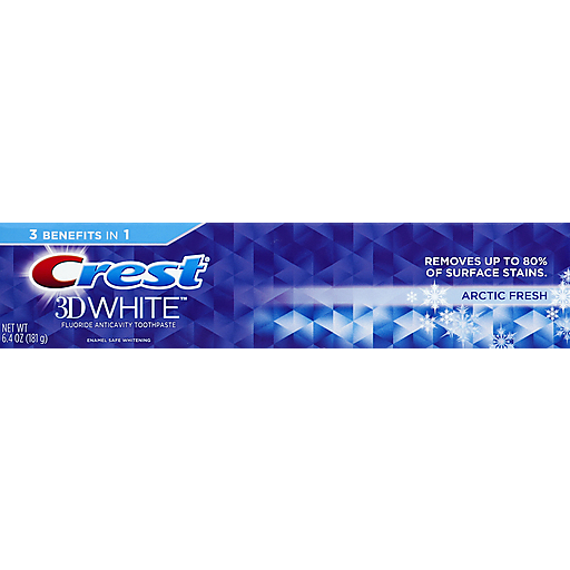 Crest Crest 3D White Arctic Fresh Whitening Toothpaste - 6.4oz Toothpaste Midnight Blue