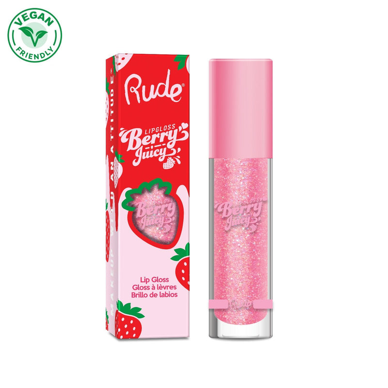 Rude Cosmetics Berry Juicy Lip Gloss Lip Gloss White Smoke Flirty