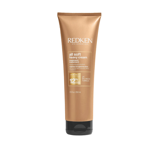 Redken Redken All Soft Heavy Cream Treatment Argan Oil 8.5 Fl. Oz. Hair Treatment Rosy Brown