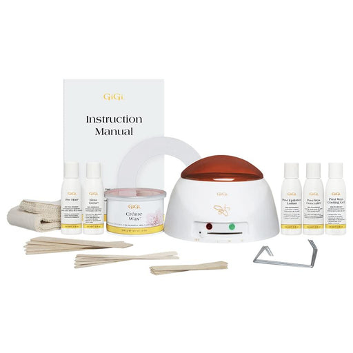 GiGi GiGi Mini Pro Waxing Kit Health & Beauty White Smoke
