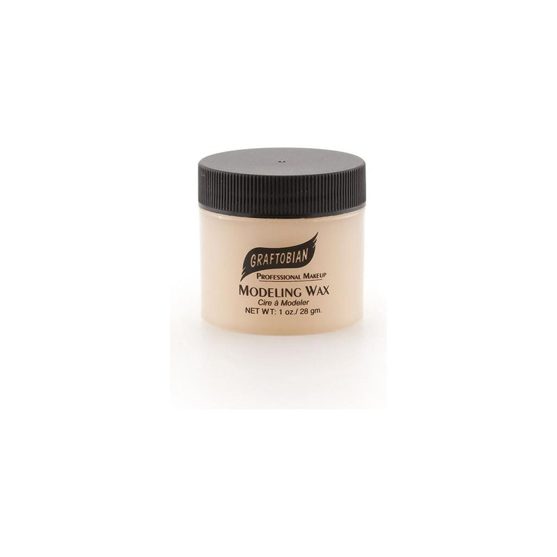 Graftobian Make-Up Company Modeling Wax Light Gray 1 oz. Light Flesh Modeling Wax