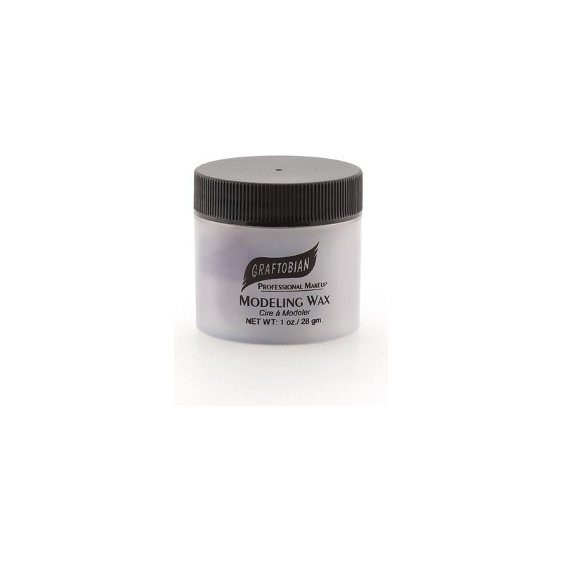 Graftobian Make-Up Company Modeling Wax Light Gray 1 oz. Blood Colored Wax