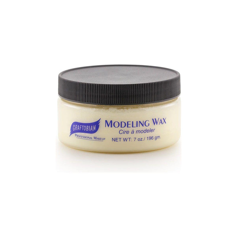 Graftobian Make-Up Company Modeling Wax Light Gray 7 oz. Bone Colored Wax