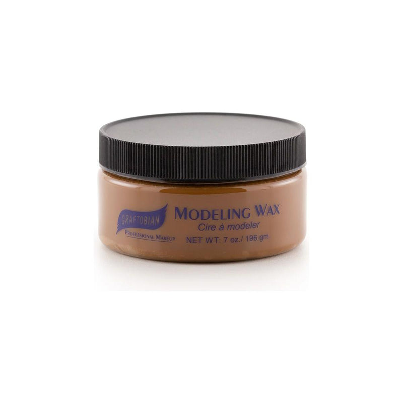 Graftobian Make-Up Company Modeling Wax Gray 7 oz. Brown Colored Wax