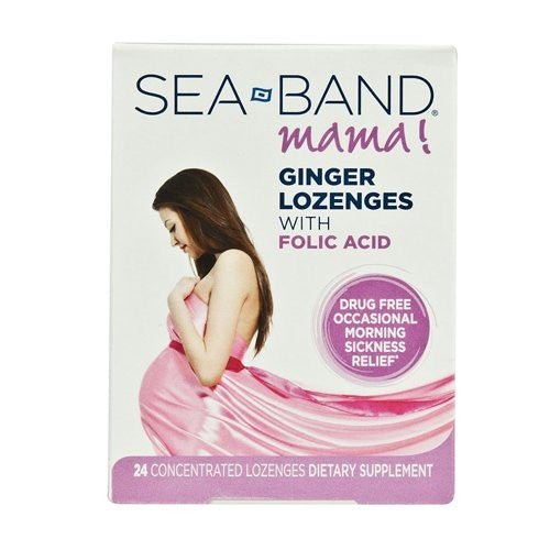 Sea-Band Sea-Band Mama Ginger Lozenges With Folic Acid Sports & Energy Drinks Lavender