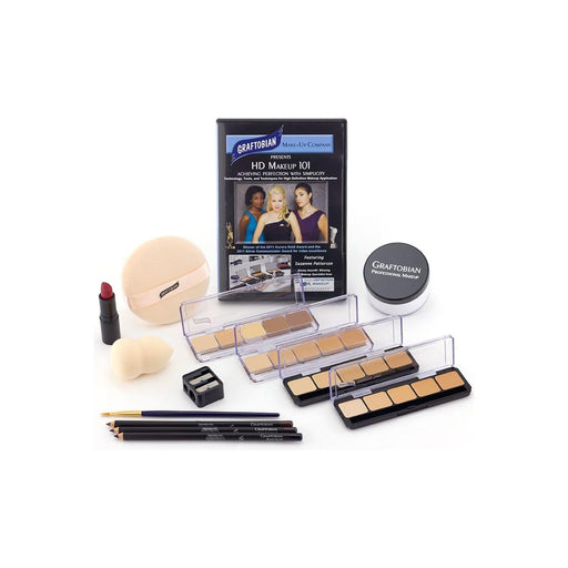 Graftobian Make-Up Company Ultra HD Professional Makeup Kits Dark Slate Gray Light - HD Professional Makeup Kit