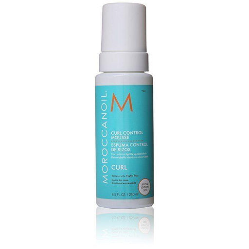 Moroccanoil Moroccanoil Moroccan Oil Curl Control Mousse, 8.5 Fluid Ounce Hair Styling Products Light Gray