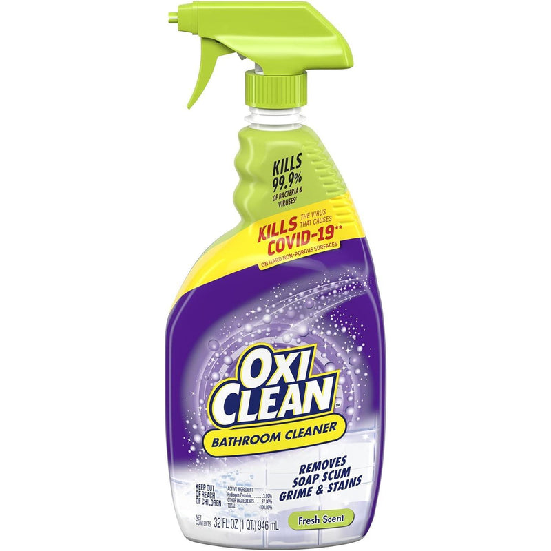 OxiClean OxiClean Kaboom With Fresh Scent Shower, Tub & Tile Bathroom Cleaner - 32 Fluid Ounce Saxophone Care & Cleaning White Smoke