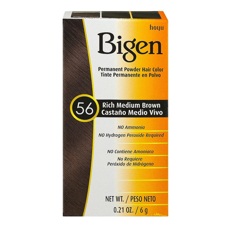 Bigen Bigen Permanent Powder Hair Color - 58 Black Brown - Ammonia Free - 0.21 oz Hair Color Dark Slate Gray
