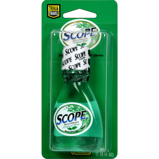 Scope Scope Mouthwash, Original Mint Mouthwash Forest Green