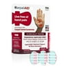 CarpalAID CarpalAID AID Clear Plastic Adhesive Hand-Based Tunnel Support For Either Ha Medicine & Drugs White Smoke