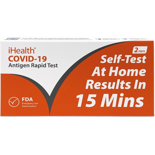 iHealth iHealth Covid 19 Antigen Rapid Test Medical Tests Lavender