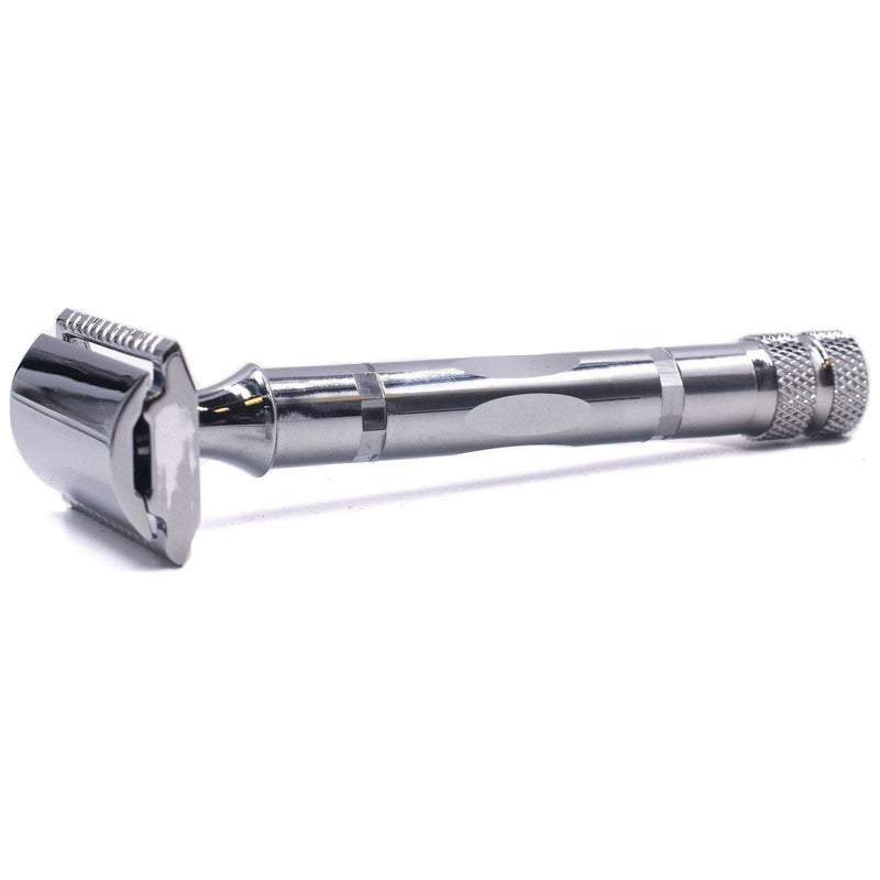 Parker Parker 89r Three Piece Safety Razor Safety Razor Gray