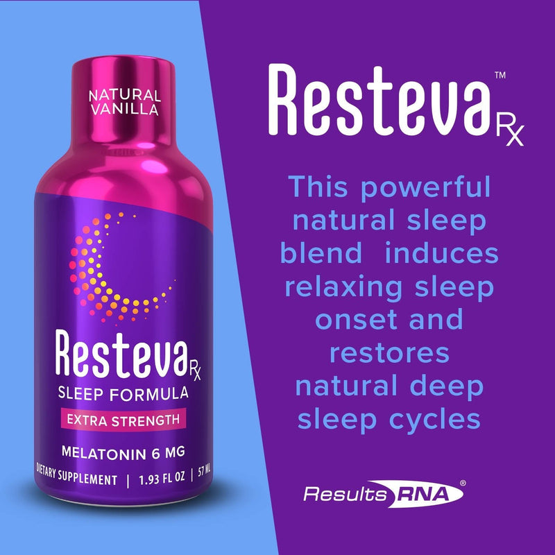 Results RNA Resteva Rx Sleep Shot Dark Magenta 3-pack,6-pack,12-pack