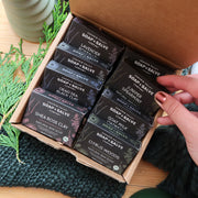 Chagrin Valley Soap & Salve Gift: Valley Soap Sampler 8-Bar Box Gift Dark Slate Gray Soap Sampler 8-Sample Gift Box