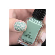 UberChic Beauty Lovely Leaves-01 Stamping Plate Rosy Brown