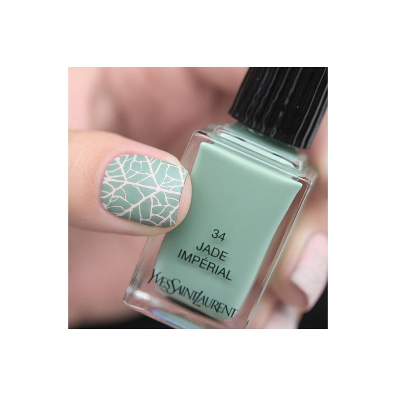 UberChic Beauty Lovely Leaves-01 Stamping Plate Rosy Brown