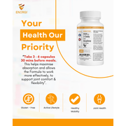 Energi Nutrition Joint Complex Capsules White Smoke