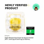 EpiLynx Rich Calming Cream for Dry, Stressed & Sensitive Skin - Vegan, Gluten-Free, Ultra-Hydrating Face Creams White Smoke
