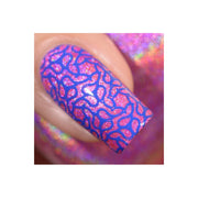 UberChic Beauty Collection 19 Stamping Plate Rosy Brown