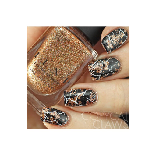 UberChic Beauty Texture-licious-01 Stamping Plate Rosy Brown