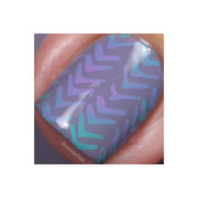 UberChic Beauty Cultural Rhythm Stamping Plate Slate Gray