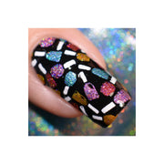 UberChic Beauty Collection 20 Stamping Plate Dark Slate Gray