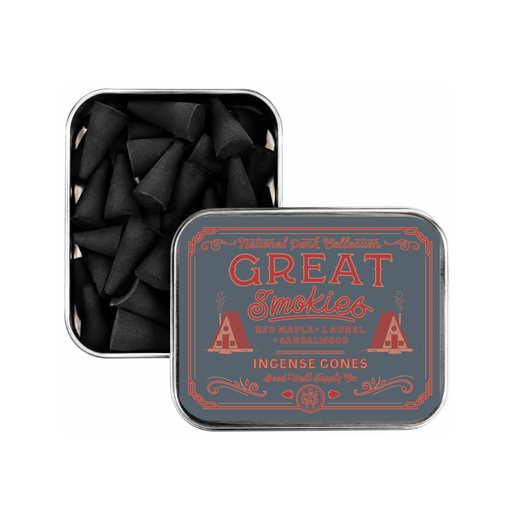 Good & Well Supply Co Great Smokies National Park Incense Incense White Smoke