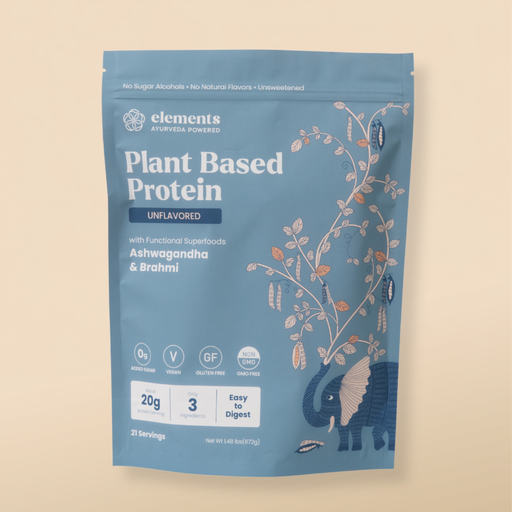 Elements Truffles Plant Based Protein Powder: Unflavored (21 Servings) Protein Light Slate Gray